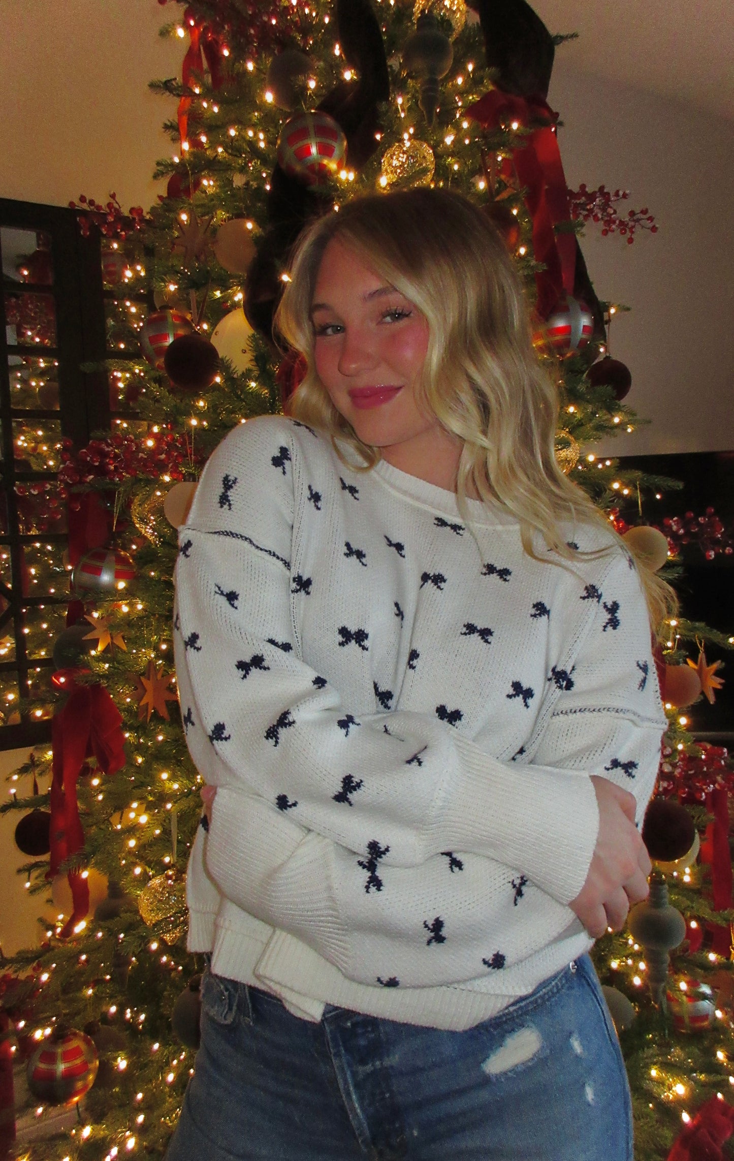 The Little Bow Knit Sweater