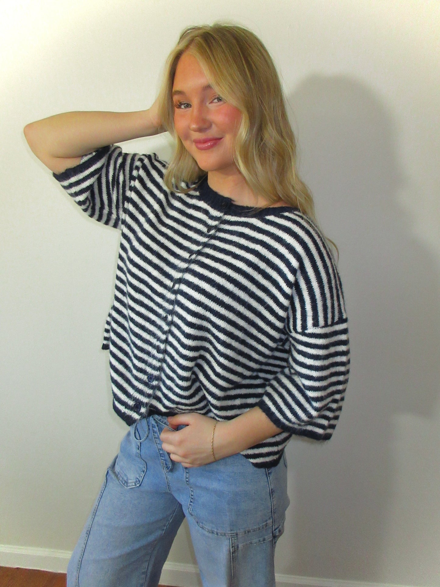 The Navy Muse Cardigan