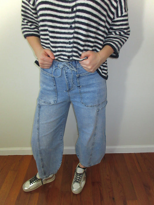 The Parker Drawstring Jean