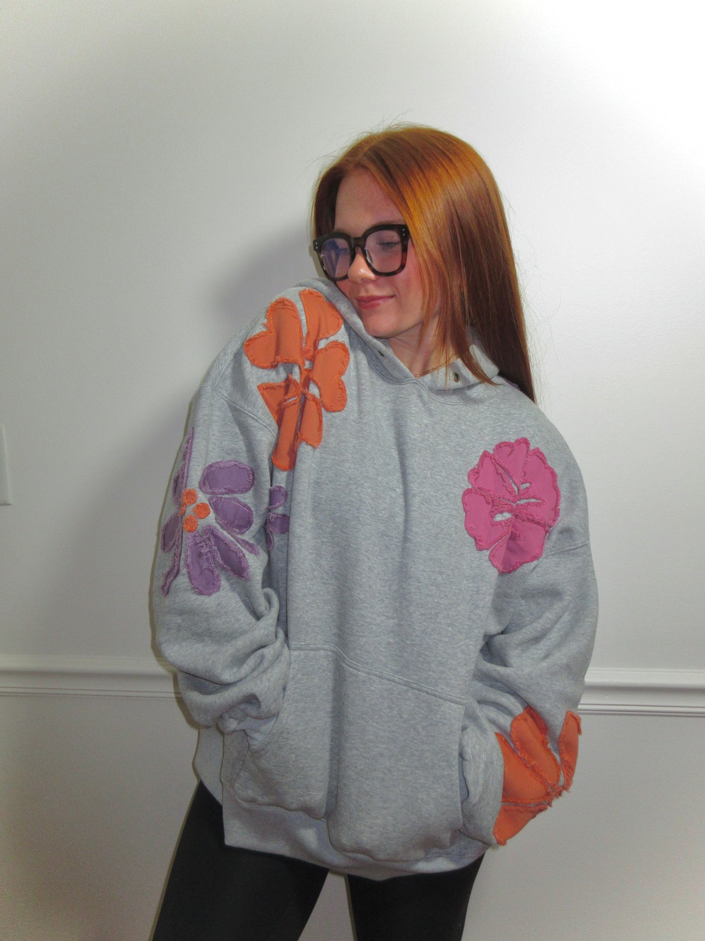 Flower Child Oversized Hoodie
