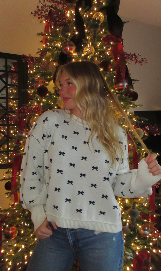 The Little Bow Knit Sweater