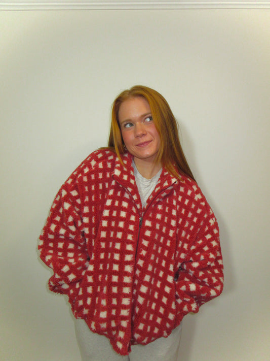 Candy Cane Puff Jacket