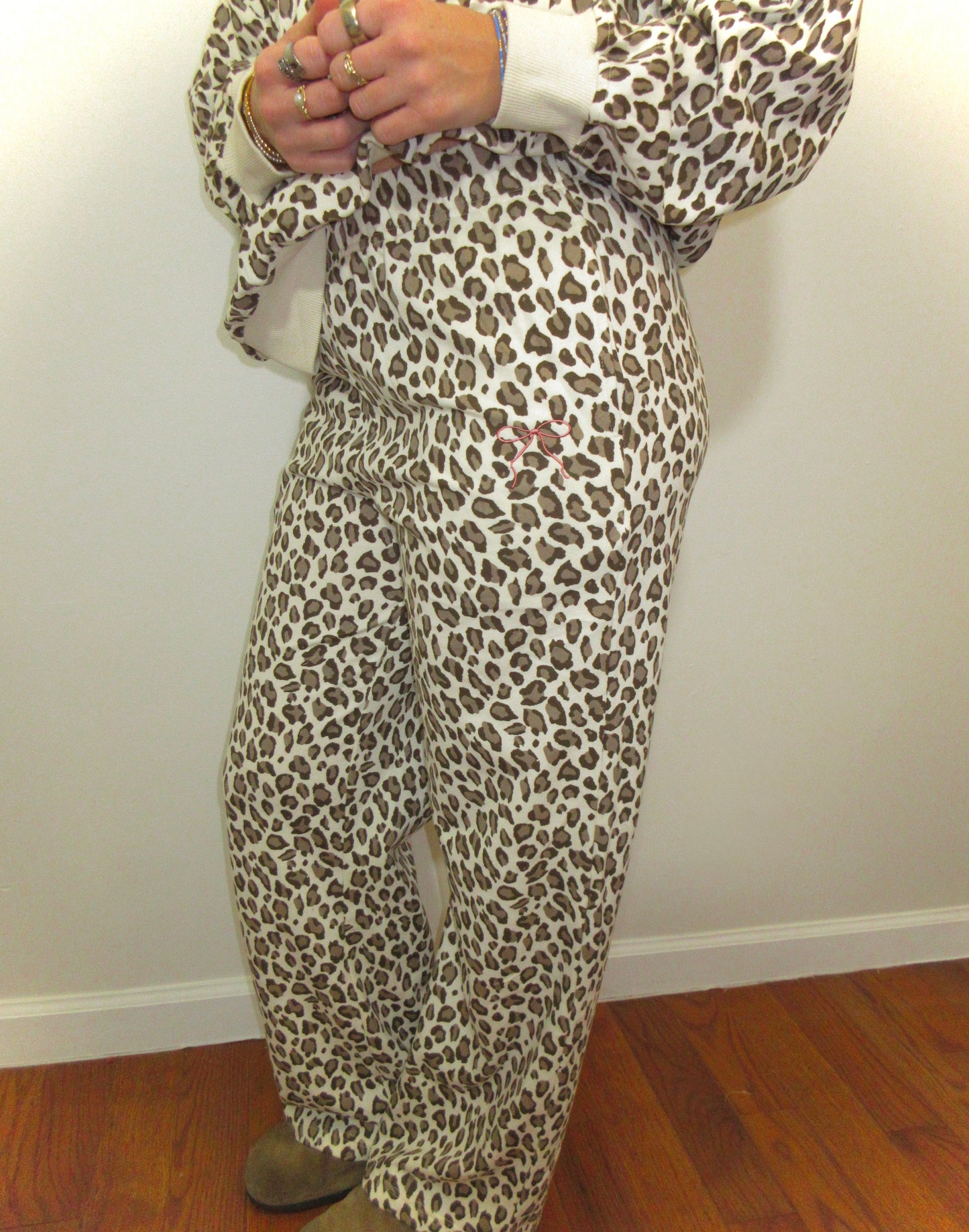 The Little Leopard Bow Set