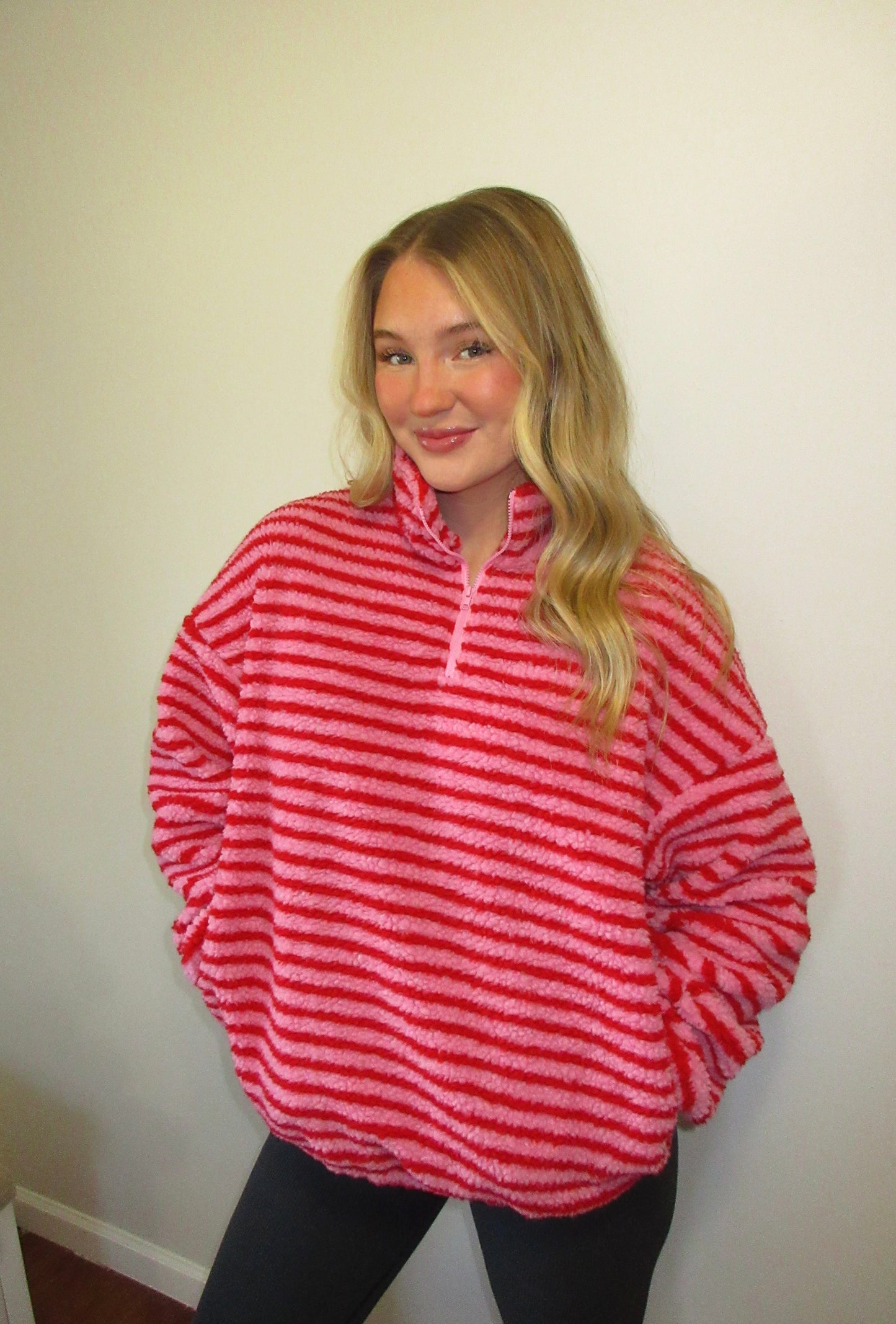 Sweetheart Stripe Pullover