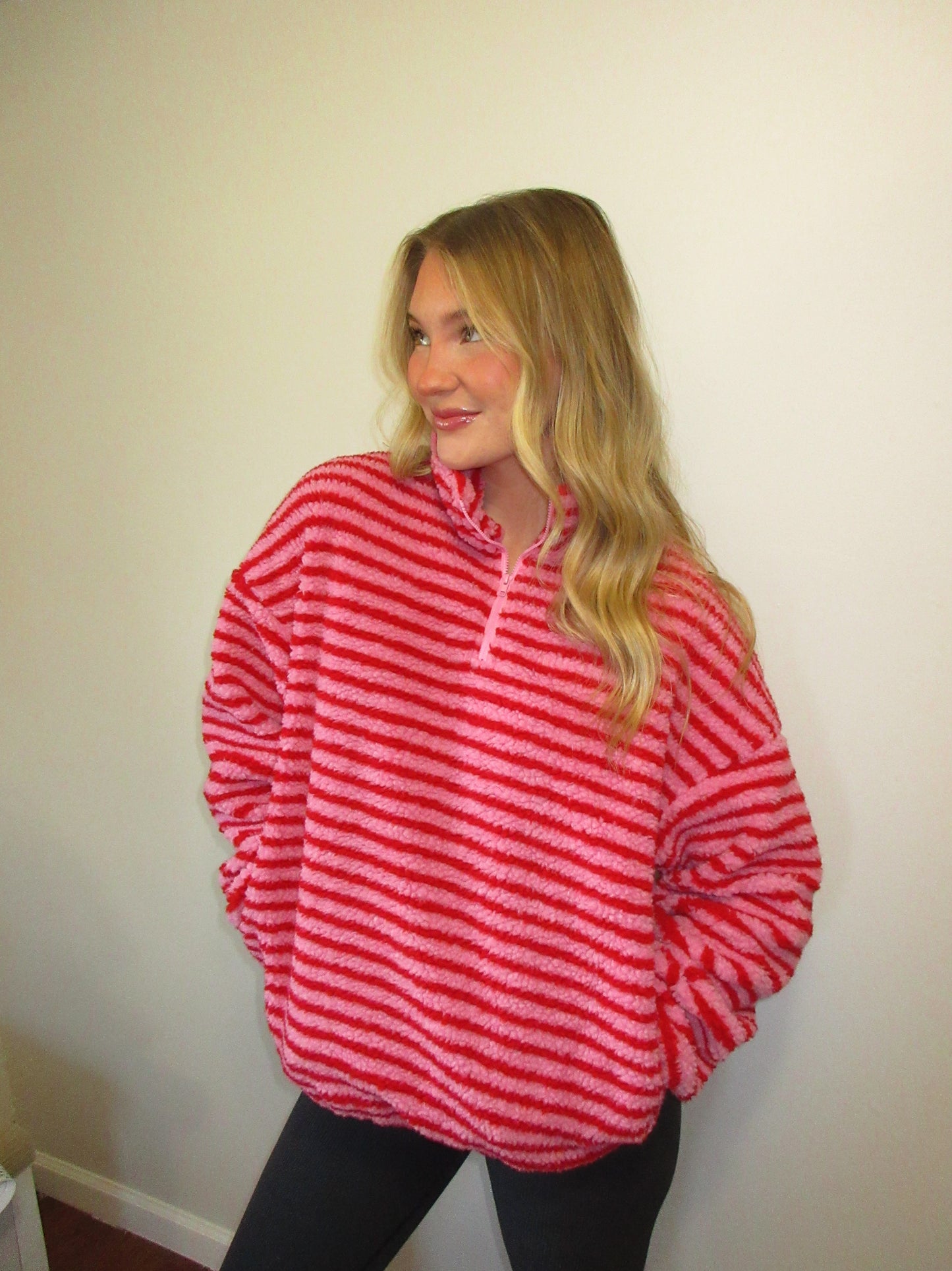 Sweetheart Stripe Pullover