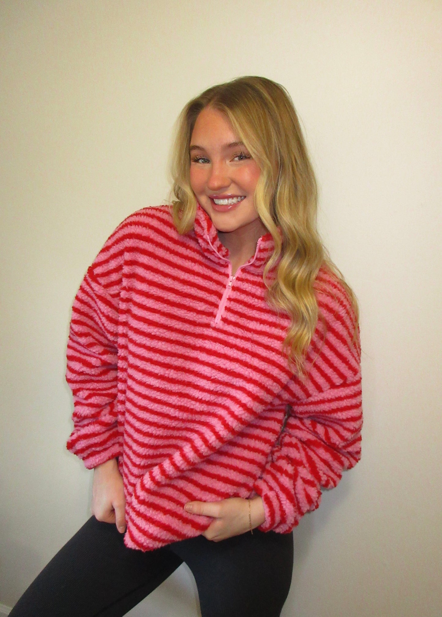 Sweetheart Stripe Pullover