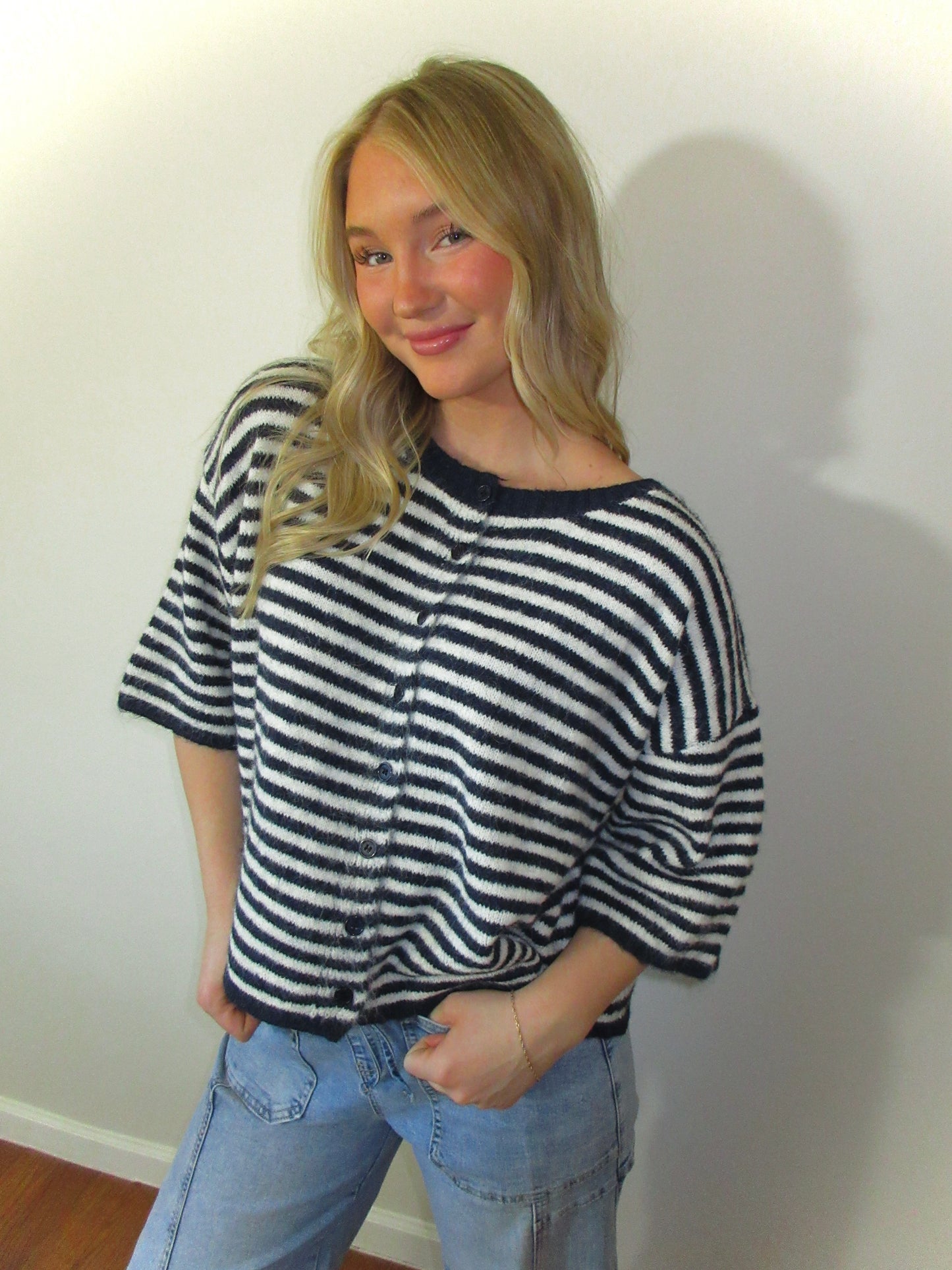 The Navy Muse Cardigan