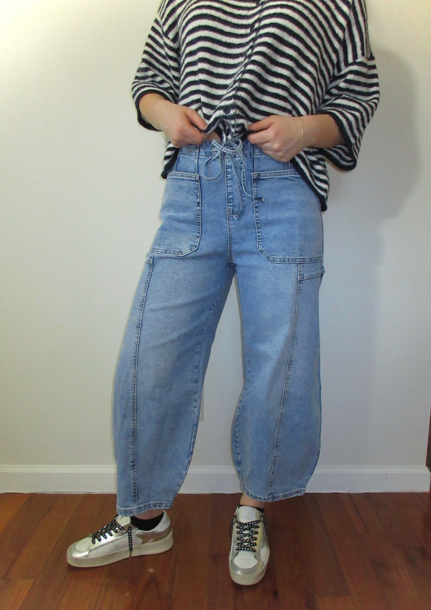 The Parker Drawstring Jean