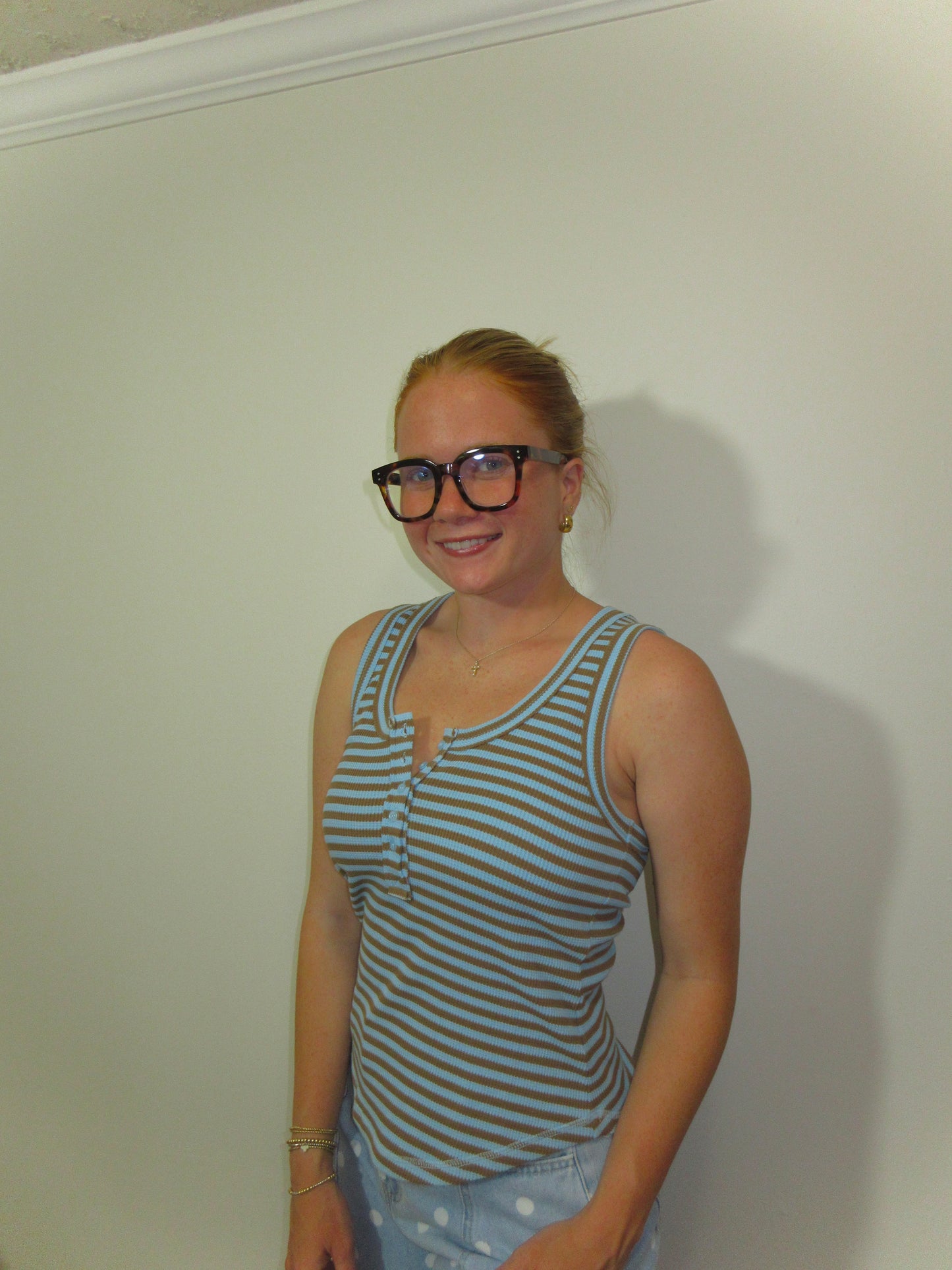 The Coastal Stripe Tank