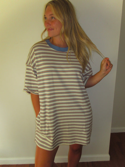 The Harbor Stripe Dress